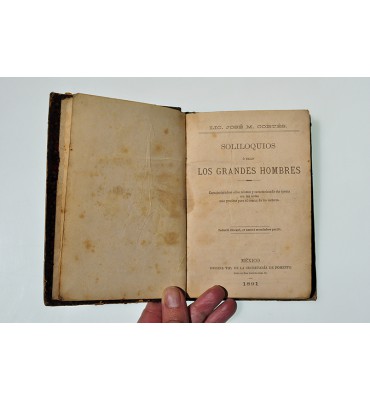Soliloquios o sean los grandes hombres