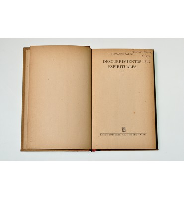 Descubrimientos espirituales*