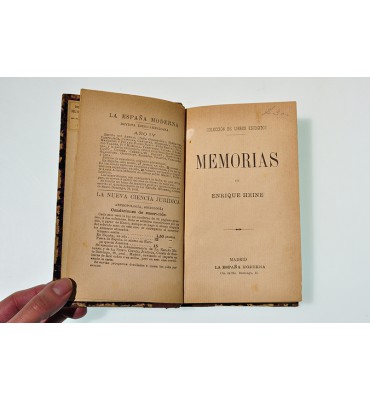 Memorias de Enrique Heine *