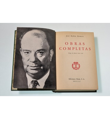 Obras completas de José Rubén Romero