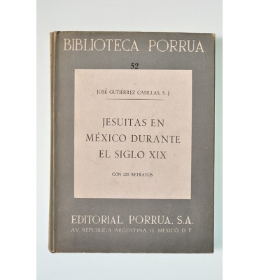 Jesuitas en México durante el siglo XIX