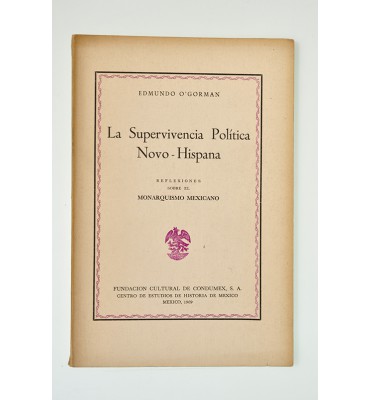 La supervivencia política Novo-Hispana **