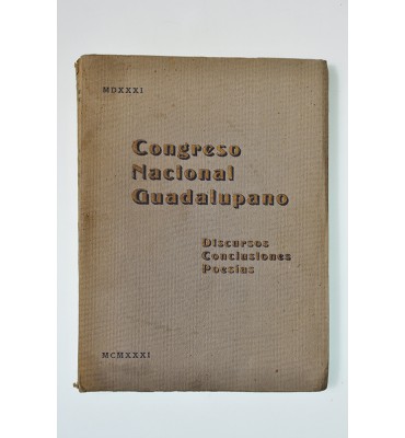 Memoria del Congreso Nacional Guadalupano