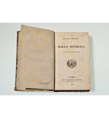 Oeuvres completes de Boileau Despréaux 