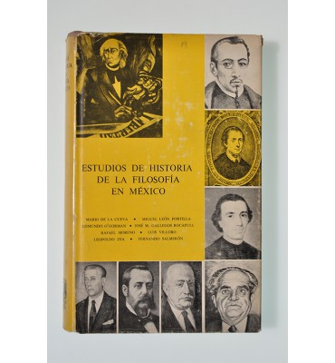 Estudios de historia de la filosofía en México