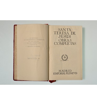 Obras completas de Santa Teresa de Jesús