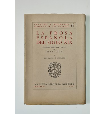 La prosa española del siglo XIX