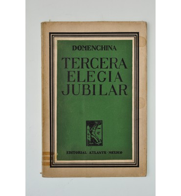 Tercera elegia jubilar