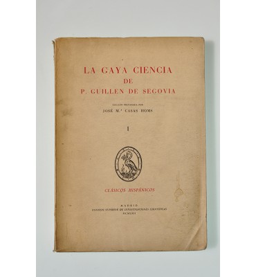 La gaya ciencia de P. Guillen de Segovia