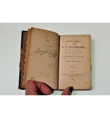 Pensées choisies du R.P. Lacordaire