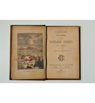 Compendio de la historia de los naufragios célebres