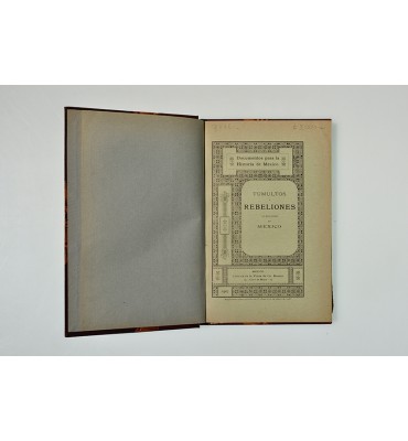 Tumultos y rebeliones acaecidos en México (ABAJO CH)