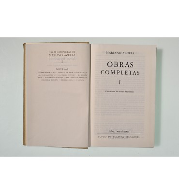 Obras completas de Mariano Azuela