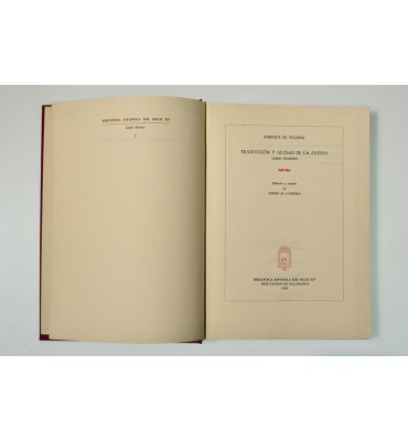 Traducción y glosas de la Eneida