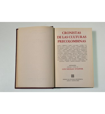 Cronistas de las culturas precolombinas (ABAJO)