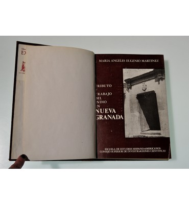 Tributo y trabajo del indio en Nueva Granada