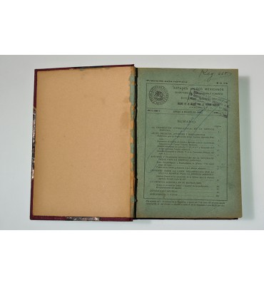 Boletín mensual del Organo de la Oficina para la Defensa Agricola