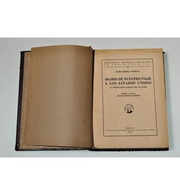 Diario de nuestro viaje a los Estados Unidos (la pretendida anexión de Yucatán)