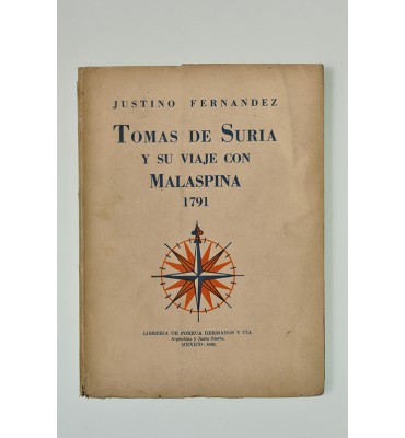 Tomás de Suría y su viaje con Malaspina 1791