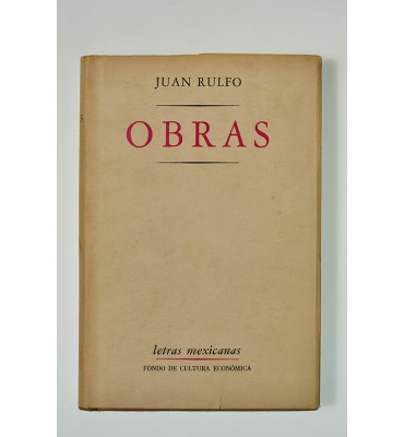 Obras de Juan Rulfo