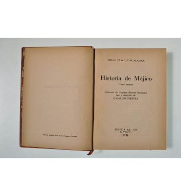 Historia de Méjico *