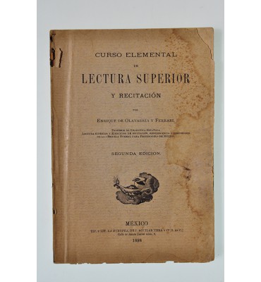 Curso elemental de lectura superior y recitación