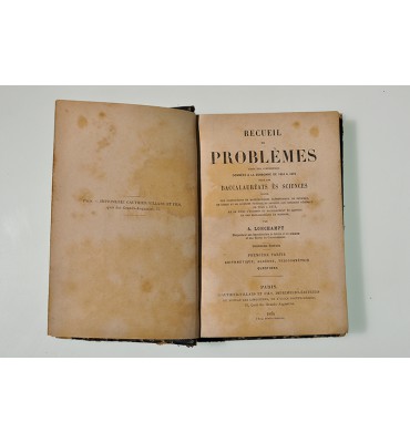 Recueil de problemes
