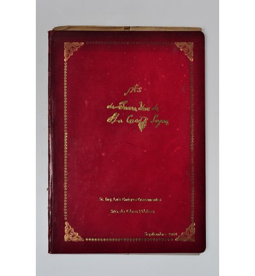 Copia fotostática del testamento otorgado por Inés Asbaje y Ramírez (Sor Juana Inés de la Cruz)