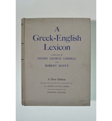 A greek-english lexicon *
