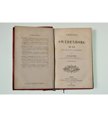 Emmanuel de Swedenborg sa vie ses écrits et sa doctrine