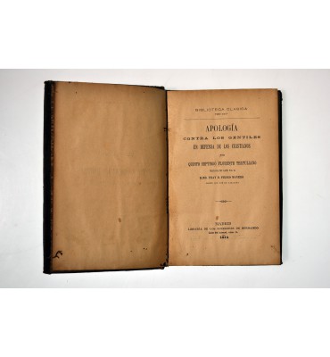 Apología contra los gentiles en defensa de los cristianos