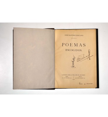Poemas escogidos de José Santos Chocano