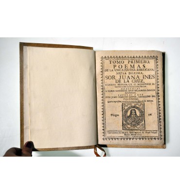 Tomo primero. Poemas de la única poetisa americana, Musa Décima.