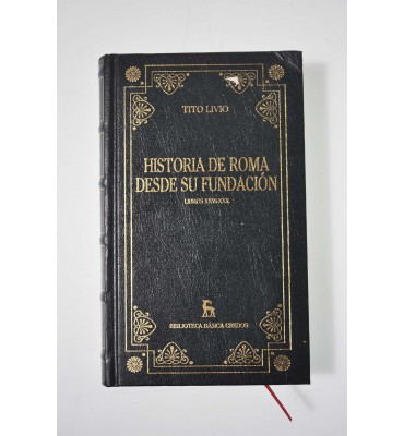 Historia de Roma desde su fundación. Libros XXVI-XXX
