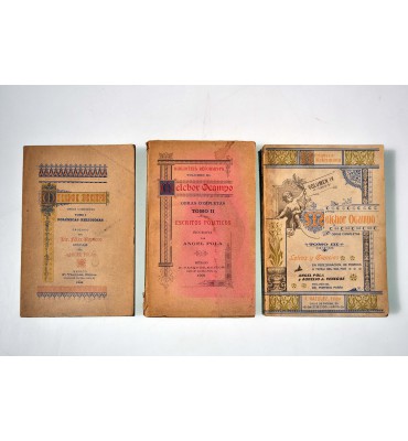 Obras completas de Melchor Ocampo 