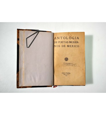 Antología de poetas modernos de México
