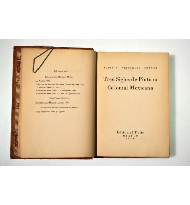 Tres siglos de pintura colonial mexicana