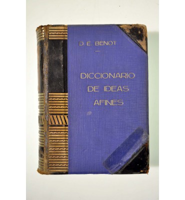Diccionario de ideas afines y elementos de tecnología