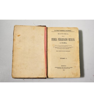 Historia de la Primera Peregrinación Mexicana a Roma