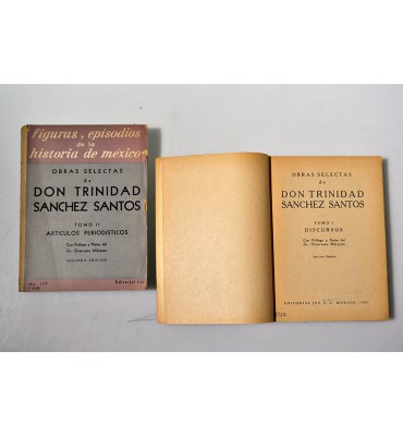 Obras selectas de Don Trinidad Sánchez Santos