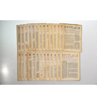 Colección Huytlale. Correo amistoso de Miguel N. Lira y Crisanto Cuellar Abaroa.