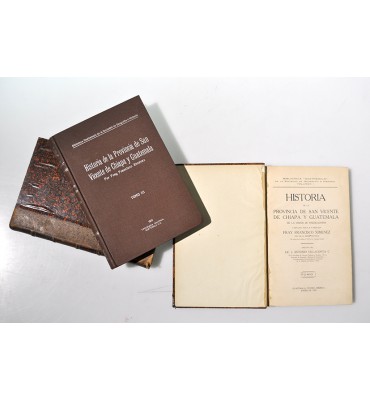 Historia de la Provincia de San Vicente de Chiapa y Guatemala de la Órden de Predicadores