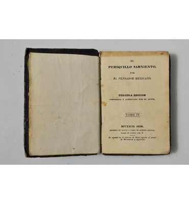 El periquillo sarniento 