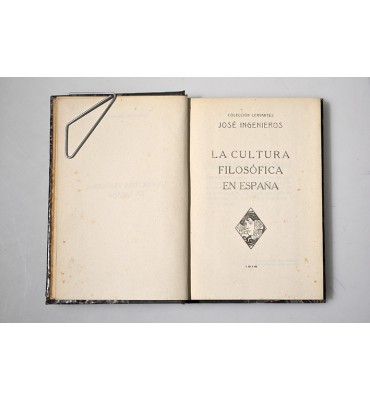 La cultura filosófica en España