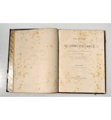 Collection des anciens alchimistes grecs