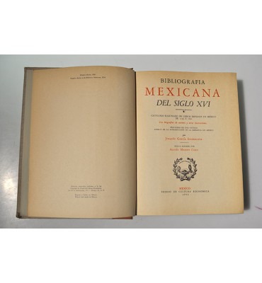 Bibliografía mexicana del siglo XVI