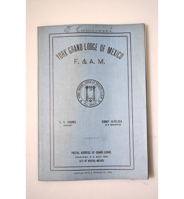 York grand lodge of Mexico F. & A. M. 