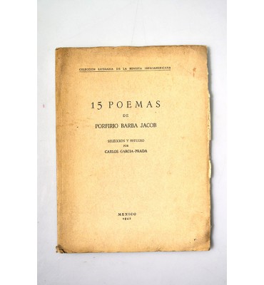 15 poemas de Porfirio Barba Jacob