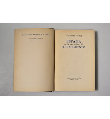 España en la vida italiana del Renacimiento 