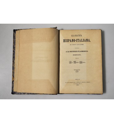 Gramática hispano-italiana en trece lecciones